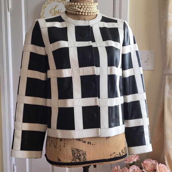 CARLISLE • Gorgeous HIGHRISE Leather Jacket $1395 Retail - Picture 9 of 16